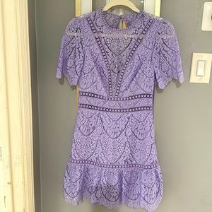 Cute lavender dress, Saylor, size xs, new with tags still on